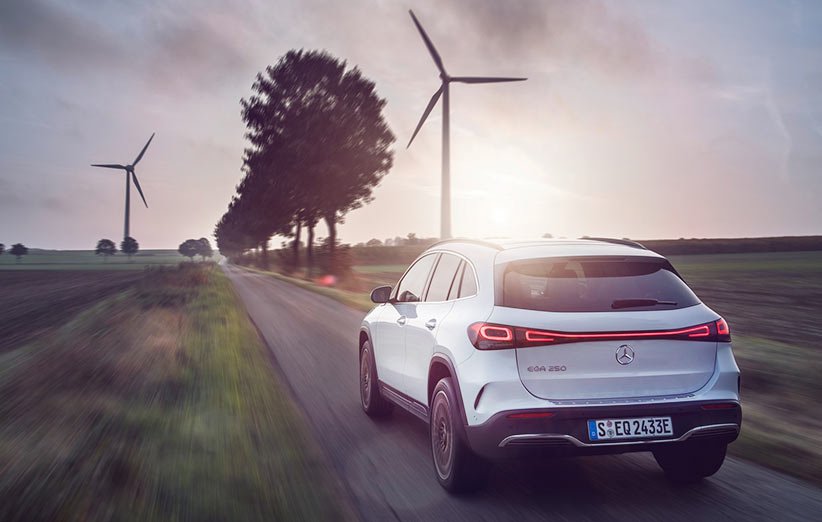 مرسدس بنز از کراس‌اوور الکتریکی